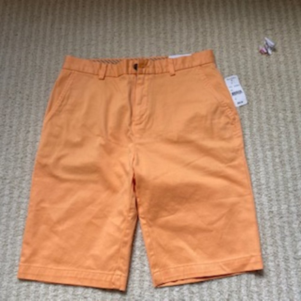 Boys Brooks Brothers Sherbert Orange shorts C19